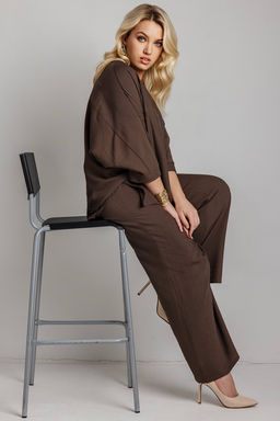 Брюки женские 121/53/Коричневый