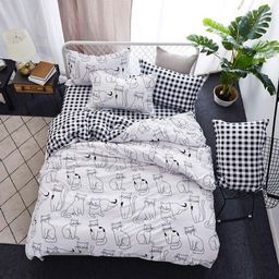 КПБ Mency House Поплин на резинке MENR011 Евро