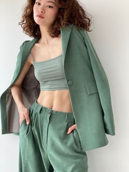 Жакет удлинённый с английским воротником - Martichelli фото 48