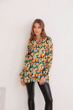 11188 Рубашка с ярким принтом - Martichelli фото 2