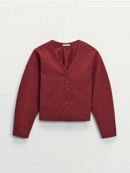 Жакет из искусственной замши / Zarina