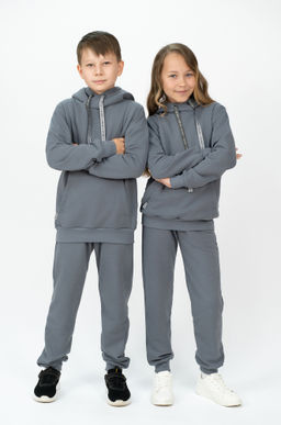 Костюм детский спортивный серый