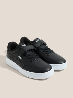 Детские кеды PUMA Court Classic Clean AC+ PS Артикул 4589324, черный