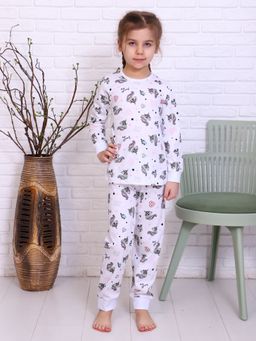ПЖ6 Пижама детская с брюками на манжетах (ассорти)