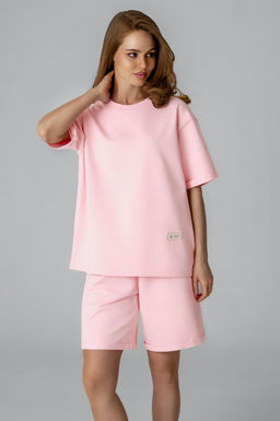 Арт. 2372/1 Костюм женский с шортами 44-50 (4 шт) Цвет:розовый
