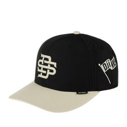 Бейсболка DJINNS арт. 6P TrueFit Future RipStop (черный / кремовый)