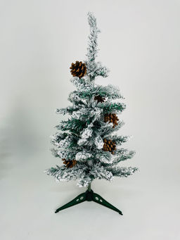 Елка из ПВХ заснеженная с шишками 60 см - Ип лебедев о.ю фото 2