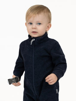 Комбинезон детский флисовый серый - Утенок фото 8