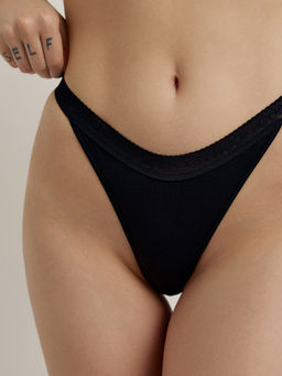 CONTE PRINT DOTS LTA 2542 Трусы женские black - Conte elegant фото 3