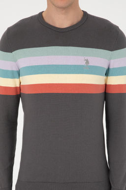 Erkek Gri Kazak - U.s. polo assn фото 6