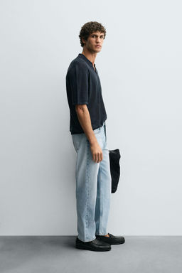 REGULAR STRAIGHT-LEG JEANS - Zara фото 4