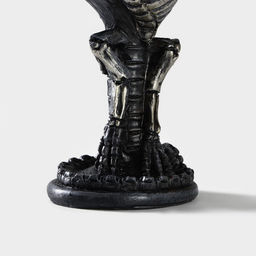 Бокал средневековый «Свирепый дракон», 200 мл, нержавеющая сталь, чёрный