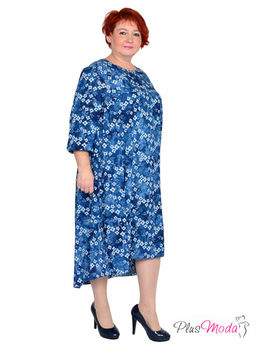 Платье Модель №1498 размеры 44-84 - Plusmoda фото 9
