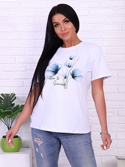 Футболка "Успех" (индиго)