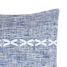 Наволочка декоративная Этель Косичка цвет синий,45х45 см полиэстер  фото 8