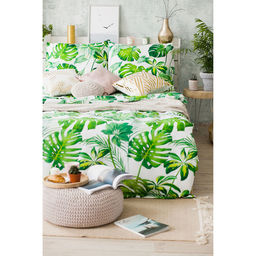 Постельное бельё Этель 2 сп., Монстера, размер 175х215 см, 200х220 см, 70х70 см - 2 шт  фото 5