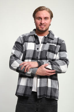 Рубашка мужская в клетку РМК-01