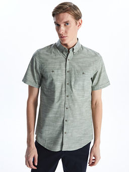 Regular Fit K?sa Kollu Erkek G?mlek