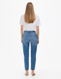 A__k Mavi Mom High Waist Fit Jean Pantolon