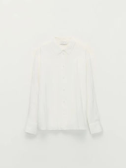 Рубашка прямого кроя из вискозы / Zarina фото 2