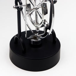 Маятник настольный антистресс «Сфера - колесо», 12×12×20 см