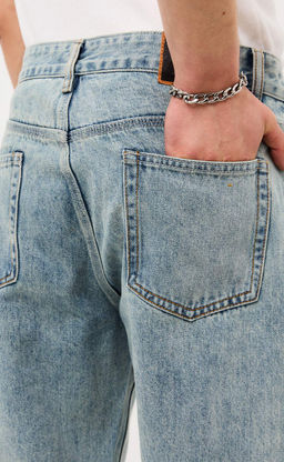 Джинсы F511-0155 l.blue - Fine joyce фото 6