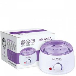 "ARAVIA Professional" Нагреватель с термостатом (воскоплав) 500 мл сахарная паста и воск, 1 шт
