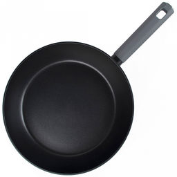 Сковорода с антипригарным покрытием д26см Accent h7см, s2мм, дно д18,7см, s3,3мм, глубокая, кованный алюминий, бакелитовая ручка, TalleR (Китай) Подходит для всех видов плит, включая индукционную. - Домашняя мода фото 2