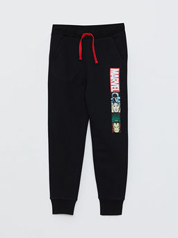 Beli Lastikli Marvel Bask?l? Erkek ?ocuk Jogger E?ofman Alt?