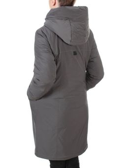 21-967 DARK GRAY Пальто зимнее женское AIKESDFRS (200 гр. холлофайбера) - Fashion фото 4
