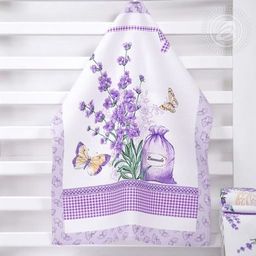 Полотенце 50*60 см. Сиреневая дымка рогожка хлопок 100%