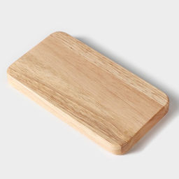 Менажница Magistro Tropical, 2 секции, 18×10×1.8 см, каучуковое дерево