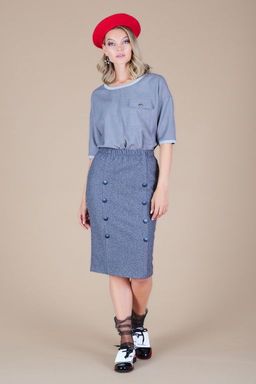 47892 Юбка Елисеева Олеся - Eliseeva olesya фото 5