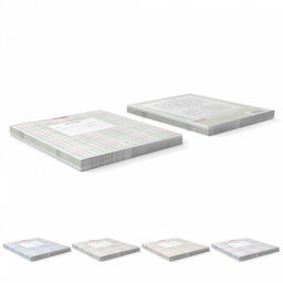 Цена за 280 шт. Тетрадь школьная ученическая ErichKrause Optima Новая шотландка ассорти, 12 листов, линейка (в плёнке по 10 шт.) фото 9