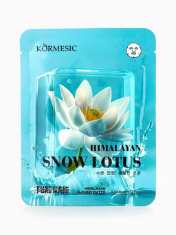 Цена за 4 шт. Маска тканевая для лица KORMESIC «Охлаждающий лотос», увлажняющая, 25 мл