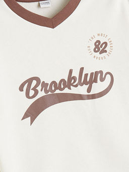 Brooklyn Bask?l? K?z ?ocuk Sweatshirt