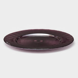 Тарелка подстановочная «Чарм», d=33 см, стекло, хамелеон