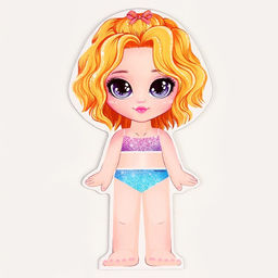 Магнитная игра одевашка ?Милая красотка? - Школа талантов фото 4