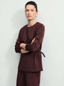 Джемпер с декоративными шлевками / Zarina