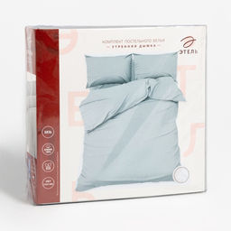 Постельное бельё Этель Дуэт Утренняя дымка 143х215-2 шт, 220х240, 50х70-2 шт, 100% хлопок, бязь125г/м2  фото 12
