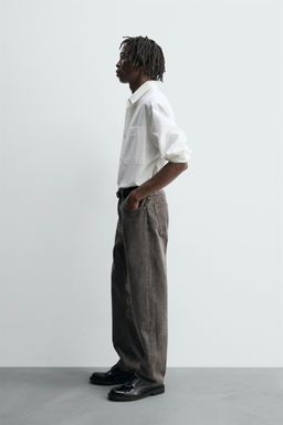 WASHED STRAIGHT FIT JEANS