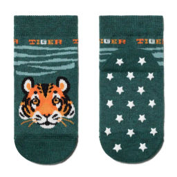 Носки дет.TIP-TOP 7С-54СП (антискол.),р.14(60/6) - 474 темно-бирюзовый - Conte elegant фото 2