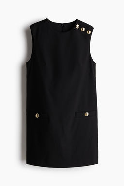 Minivestido con botones decorativos - H&m фото 6