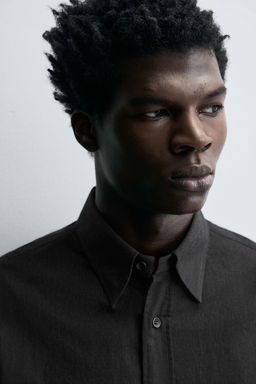 LIMITED EDITION RELAXED FIT COTTON SHIRT - Zara фото 5