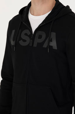 U. S. Polo Assn / Мужской черный свитшот - U.s. polo assn фото 21