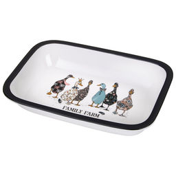 БЛЮДО LEFARD FAMILY FARM ПРЯМОУГ. 800 МЛ 24*16*5 СМ