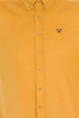 U. S. Polo Assn Мужская шафрановая рубашка с длинным рукавом - U.s. polo assn фото 12