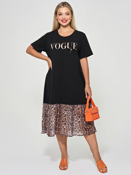 Платье 0387-1с глубокий черный - Dora фото 27