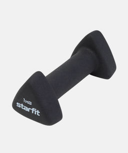 Гантель неопреновая STARFIT DB-205 1 кг, черный