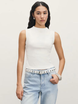 Ремень с заклепками / Zarina  фото 3